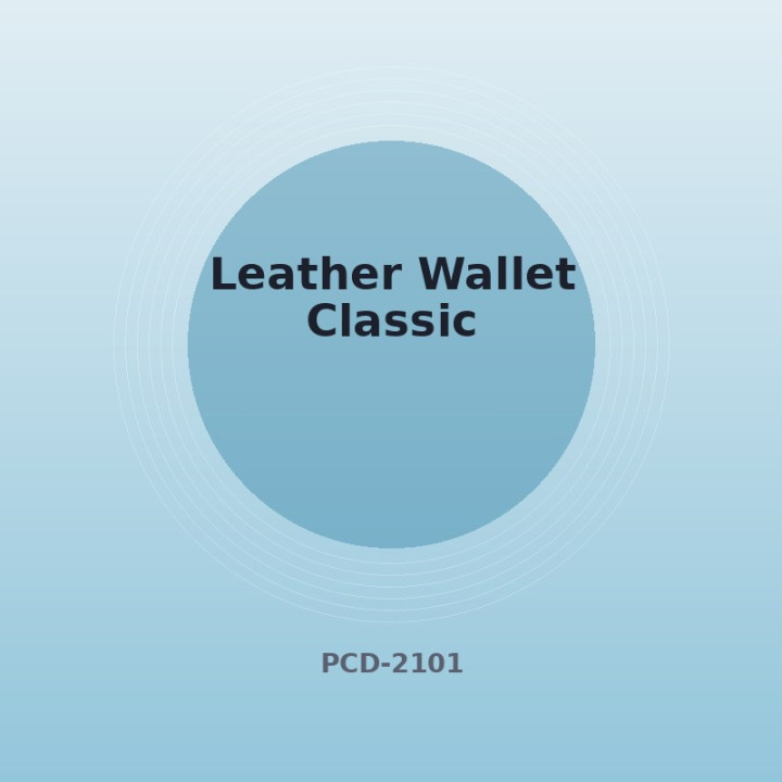 Leather Wallet Classic