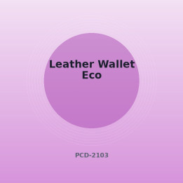 Leather Wallet Eco