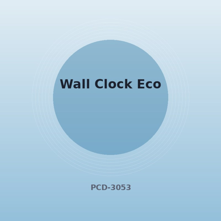 Wall Clock Eco