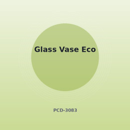 Vaso di vetro Eco