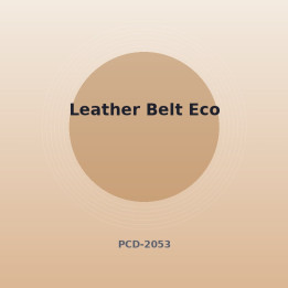 Leather Belt Eco